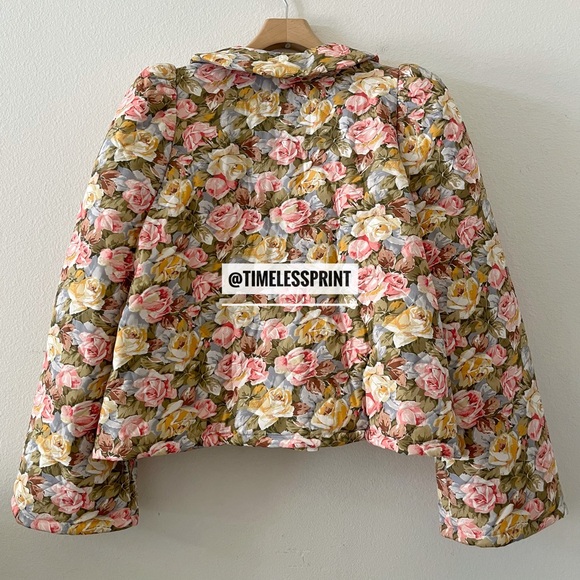 Selkie. The House Coat Jardín de Fleurs/Roses - Picture 5 of 7